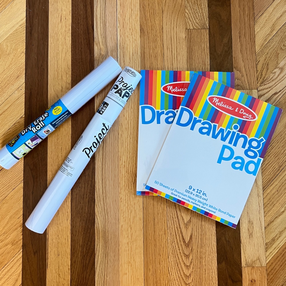New Melissa and Doug Drawing Pads Project Dry Erase Paper